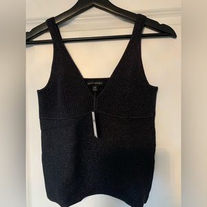 Banana republic tank, sparkles, deep brown/bronze coloured sparkles, new